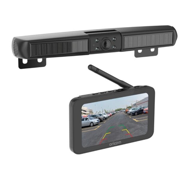 Oricom WRCSP Wireless Solar Reversing Camera with 5" Display 1 Oricom WRCSP Wireless Solar Reversing Camera with 5" Display