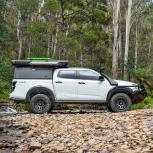Explorer Canopy to suit Isuzu D-Max & Mazda BT-50 2020+ Smooth Finish / Dual Cab / With Front & Rear Window